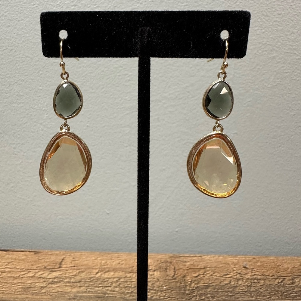 INC. two-toned earrings